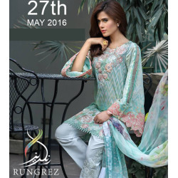 RUNGREZ Festive Eid Lawn Collection 2016